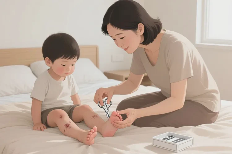 孩子小腿上出濕疹可以治愈嗎(圖4)