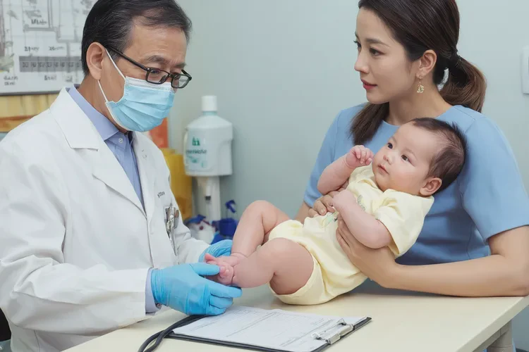 嬰兒小腿出現濕疹可以治愈嗎(圖2)