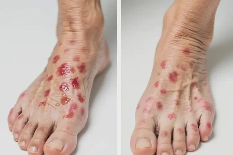 老人脚上有湿疹可以治好吗(图3)
