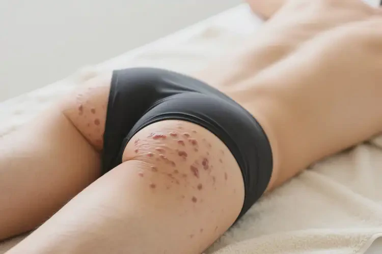 男生屁股上有濕疹可以治好嗎(圖1)