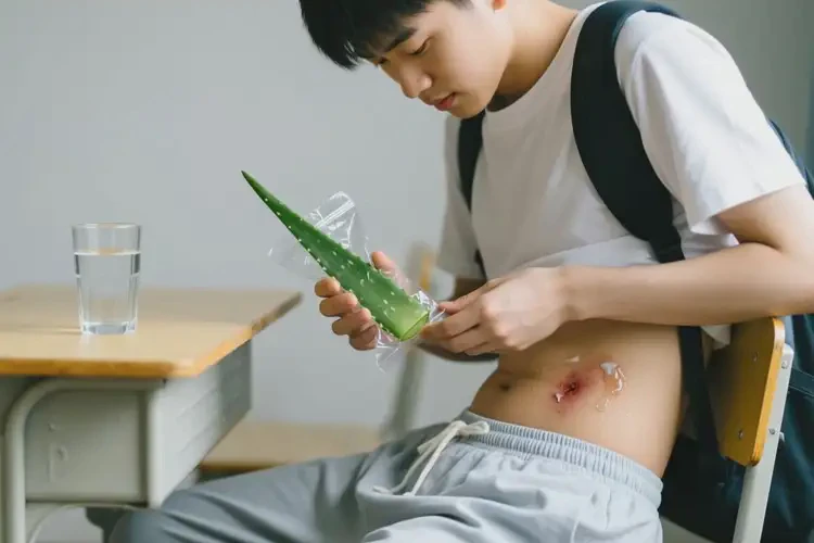 大學(xué)生肚子上有濕疹可以治好嗎(圖2)