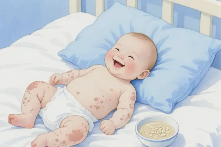小兒全身容易起濕疹可以治好嗎(圖2)