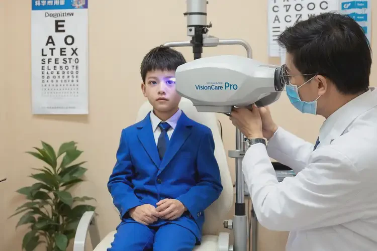 小學(xué)生腳上出現(xiàn)濕疹可以治好嗎(圖1)