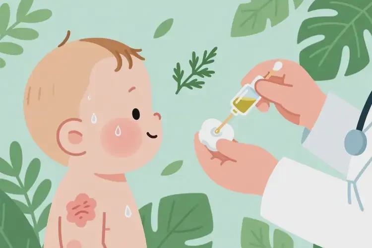 小兒身上經(jīng)常起濕疹可以治好嗎(圖2)