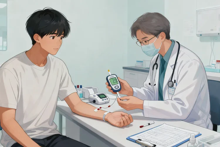 27歲中午血糖19點(diǎn)7是怎么回事(圖1)