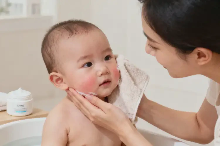 嬰幼兒臉上容易長(zhǎng)濕疹可以治好嗎(圖2)