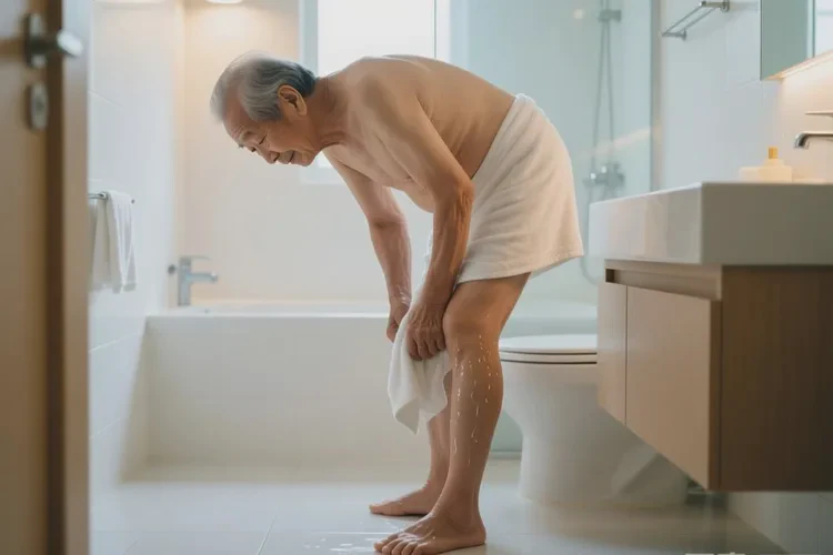 高齡老人大腿上偶爾起濕疹能靠自己自愈嗎(圖1)