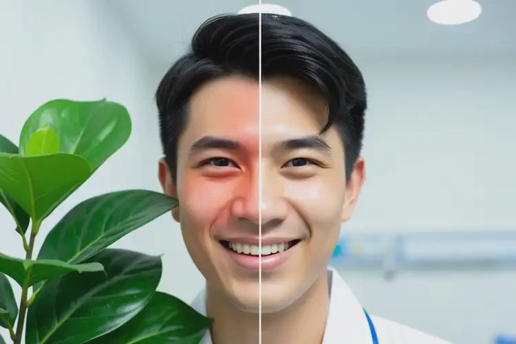 男生臉上經(jīng)常長濕疹可不可以根治(圖2)