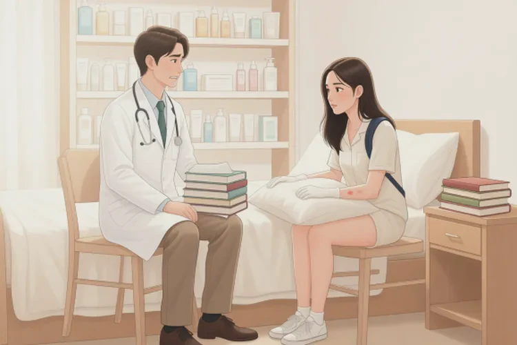 大學(xué)生手臂上容易起濕疹能靠自己自愈嗎(圖1)