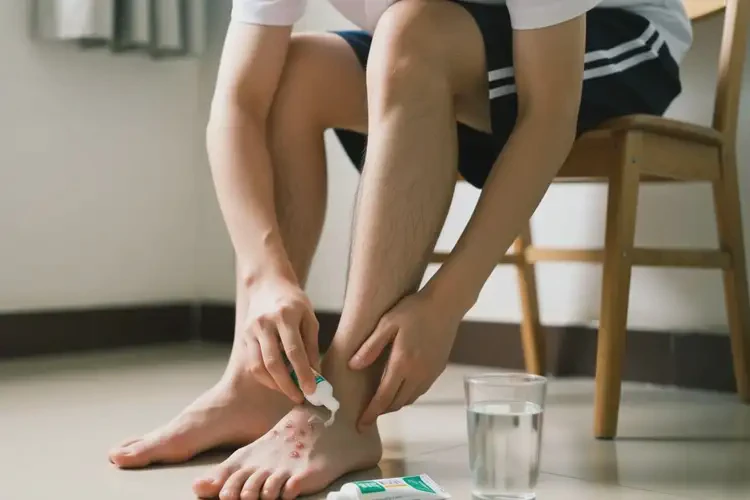 大學(xué)生腳上長濕疹可以治好嗎(圖3)