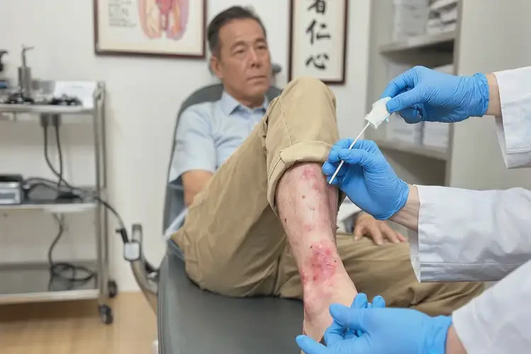 男生腳上偶爾起濕疹可以治好嗎(圖3)