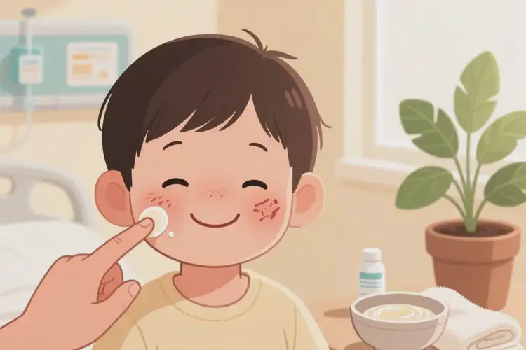 兒童臉上經(jīng)常長(zhǎng)濕疹可以治好嗎(圖4)