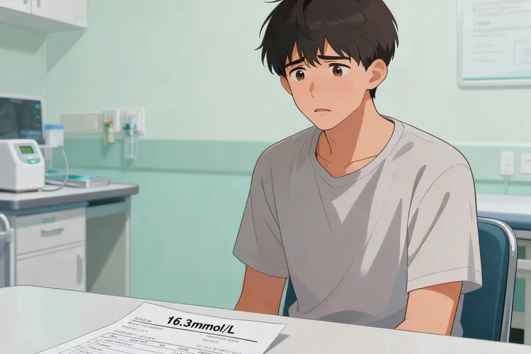 27歲中午血糖16點(diǎn)3是怎么回事(圖1)