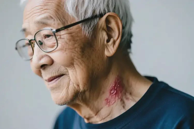 高齡老人脖子上出濕疹可不可以根治(圖3)