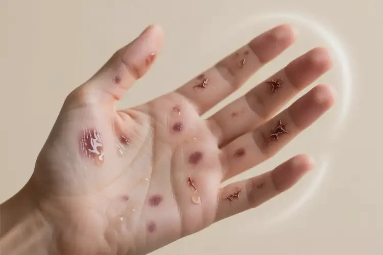 女人手上長(zhǎng)濕疹可不可以根治(圖1)