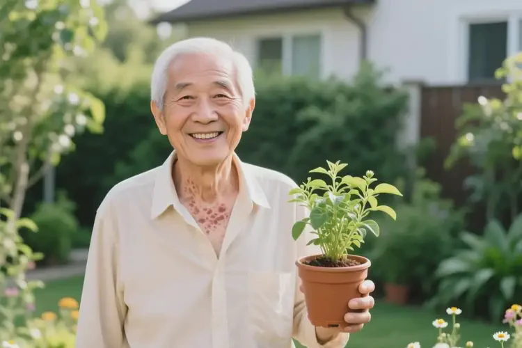 老人脖子上出濕疹可以治好嗎(圖2)