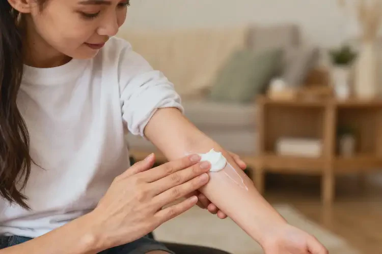 小孩手臂長濕疹可以治好嗎(圖2)