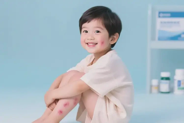 孩子全身出現(xiàn)濕疹可以治好嗎(圖2)