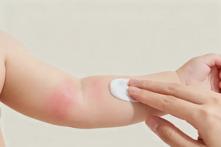 嬰兒手臂上長濕疹可以治好嗎(圖4)