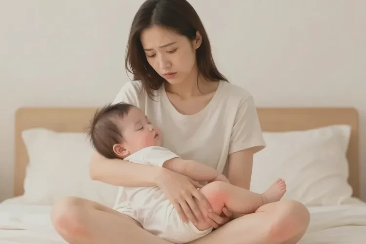 哺乳期媽媽大腿上經(jīng)常起濕疹能靠自己自愈嗎(圖1)