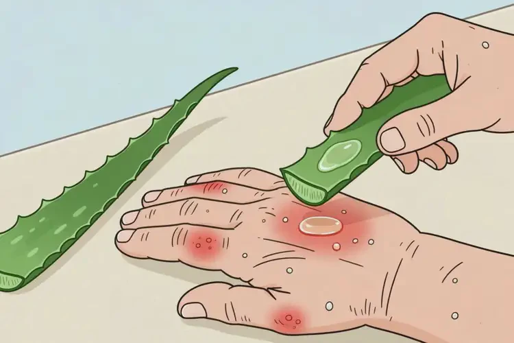 老人手上偶尔起湿疹可以治好吗(图2)