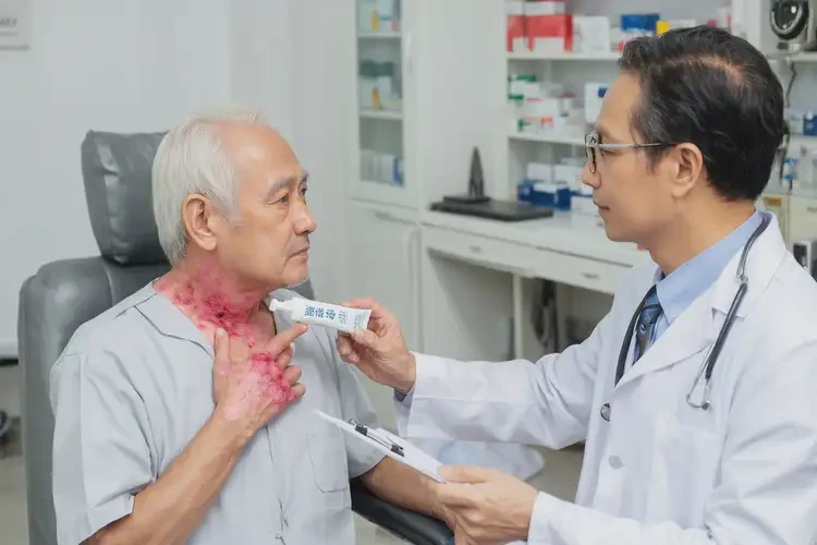 高齡老人脖子偶爾長(zhǎng)濕疹可不可以根治(圖4)