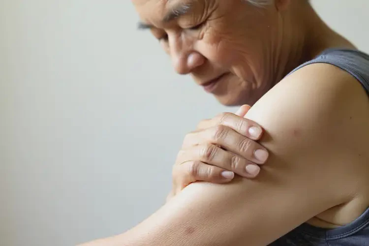 高齡老人身上偶爾長濕疹可不可以根治(圖1)