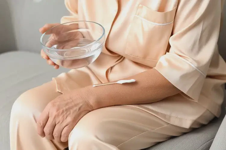 高齡老人手臂有濕疹可不可以根治(圖3)