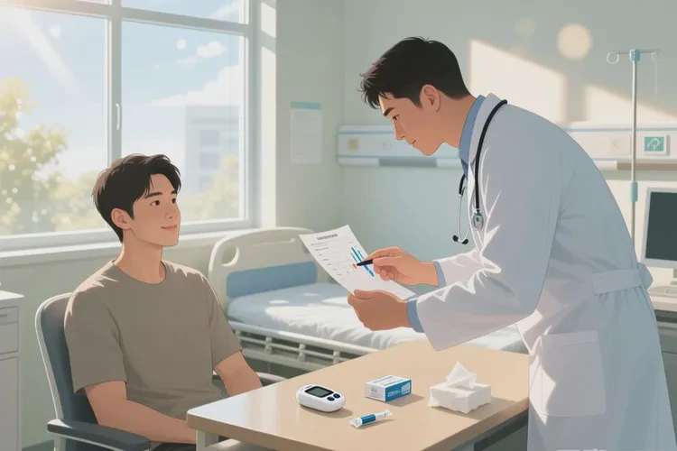 28岁空腹血糖6点8是怎么回事(图1)