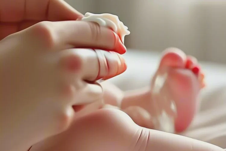 嬰幼兒小腿上出現(xiàn)濕疹可以治愈嗎(圖2)