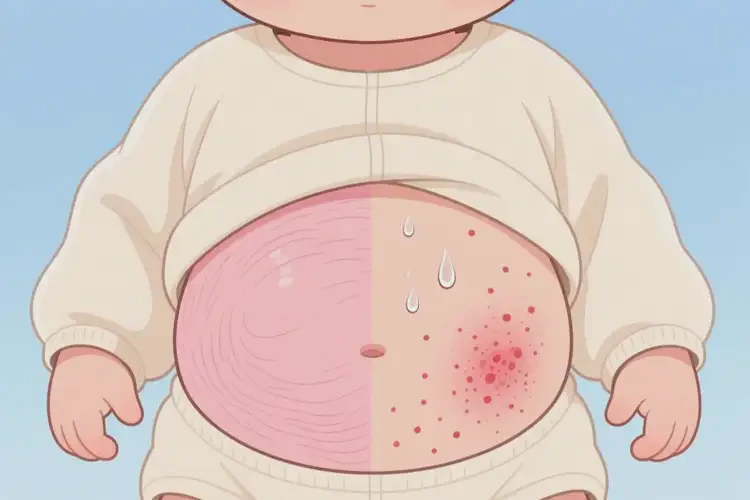 幼兒肚子容易長濕疹可不可以根治(圖4)