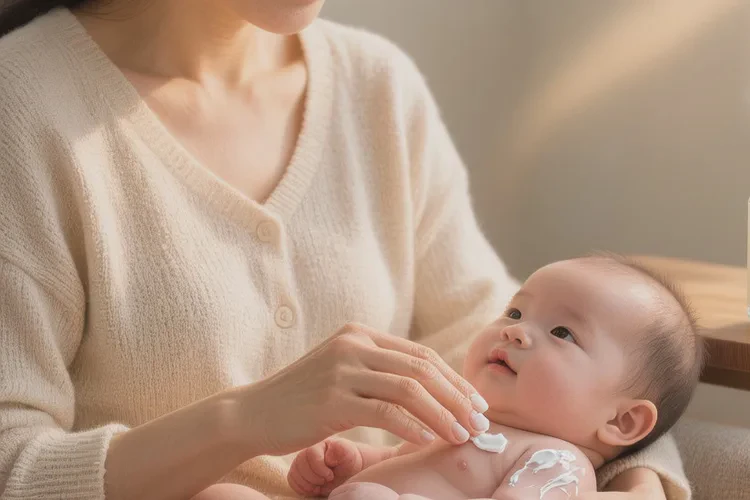 小孩手臂上起濕疹可以治愈嗎(圖1)