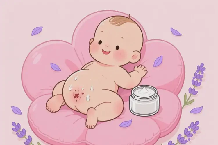 寶寶屁股上起濕疹可以治好嗎(圖3)
