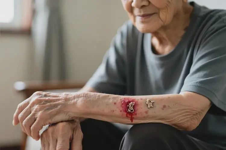 高齡老人手臂上有濕疹可不可以根治(圖3)