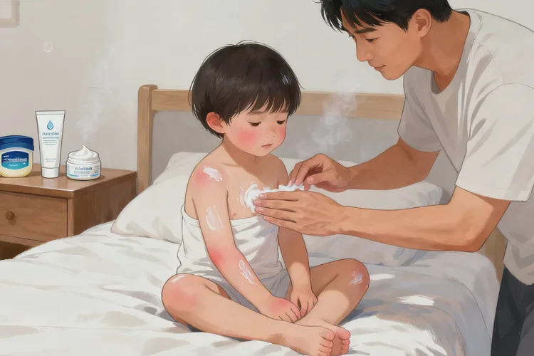 兒童屁股上長濕疹可以治愈嗎(圖2)