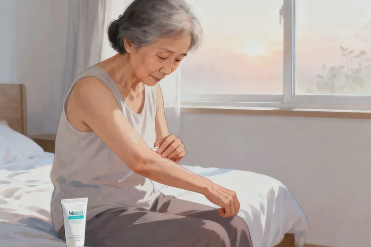 老年人全身容易長(zhǎng)濕疹能靠自己自愈嗎(圖1)