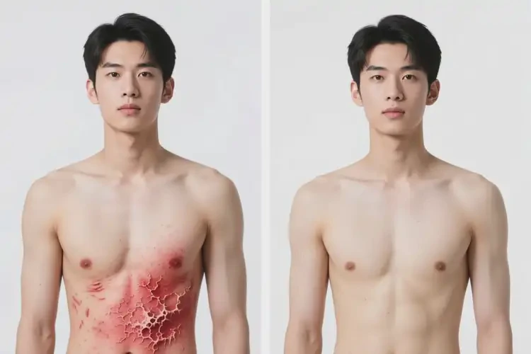 青年人肚子上出濕疹可以治好嗎(圖3)