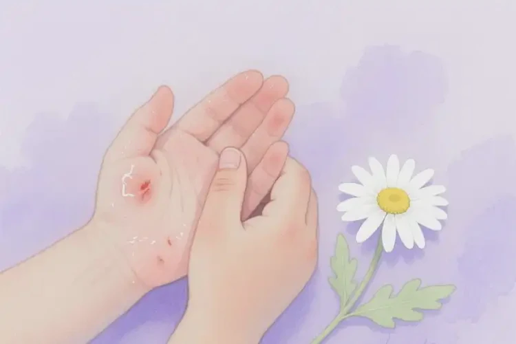 小孩手上容易長濕疹可以治好嗎(圖2)