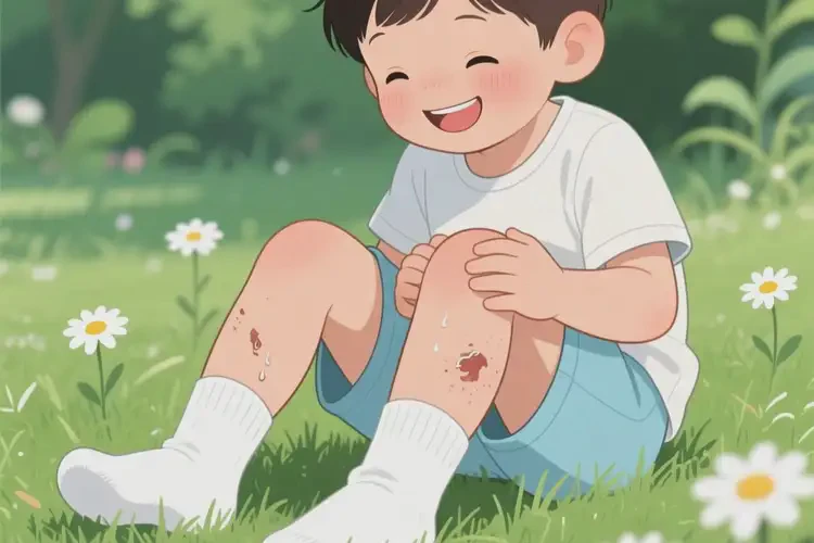 小孩小腿上容易長濕疹可以治好嗎(圖2)