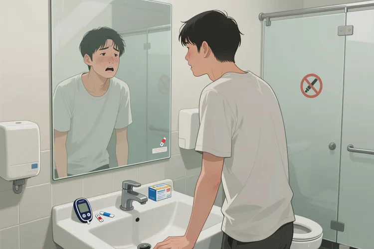 28歲晚餐血糖27.6是怎么回事(圖3)