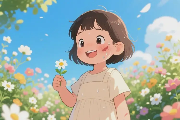 少兒臉上出現(xiàn)濕疹可以治好嗎(圖1)