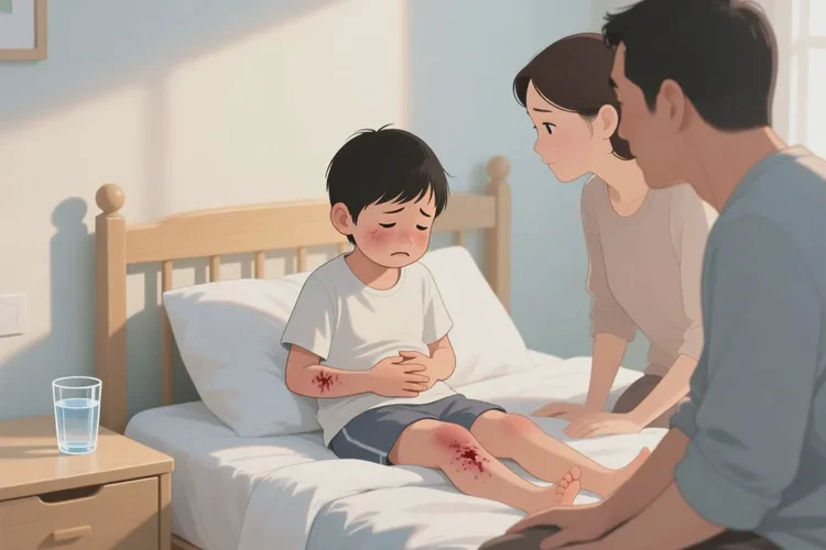 兒童肚子經(jīng)常起濕疹可以治愈嗎(圖3)