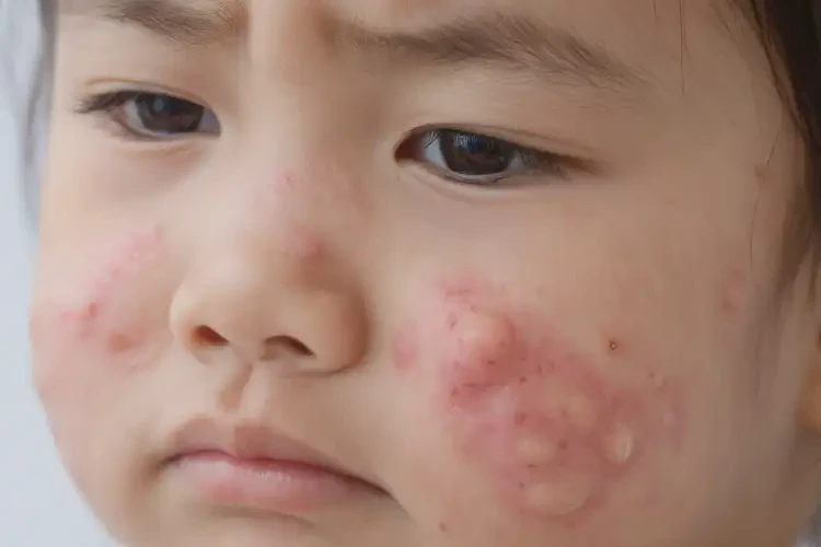 小孩臉上有濕疹可以治好嗎(圖4)