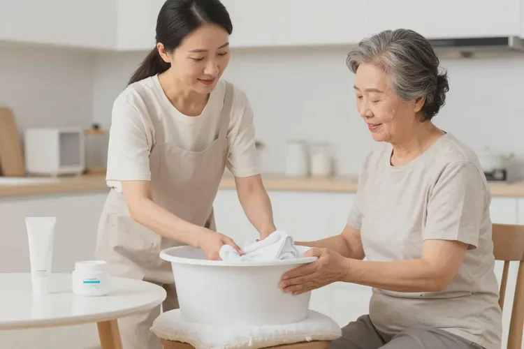 高齡老人大腿上長濕疹能靠自己自愈嗎(圖2)