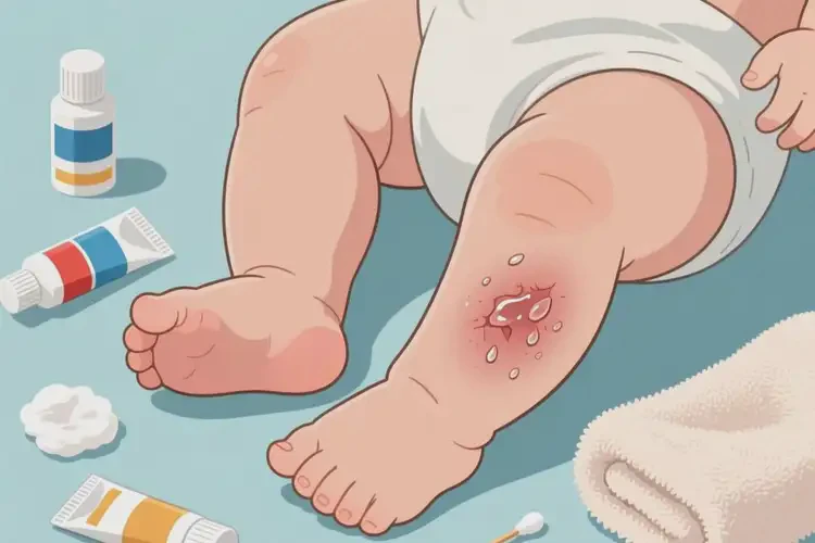 嬰兒小腿經(jīng)常起濕疹可以治好嗎(圖4)