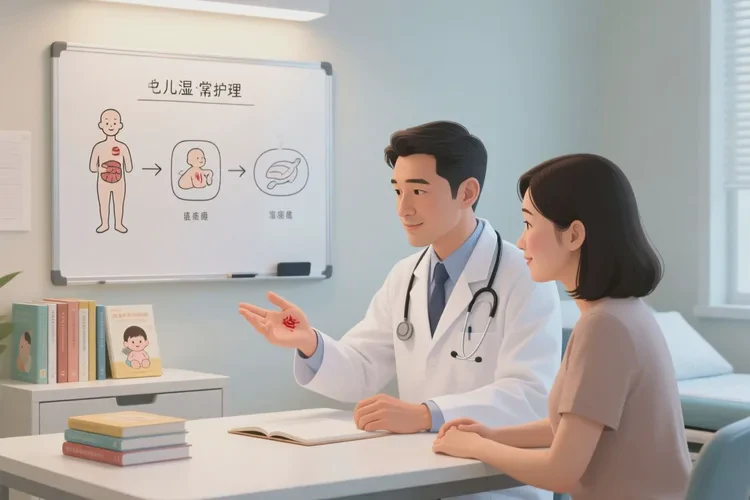 兒童大腿有濕疹可以治愈嗎(圖2)