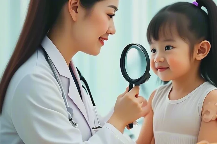 少兒肚子偶爾起濕疹可以治愈嗎(圖3)