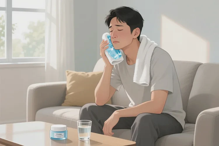 男人面部出現(xiàn)濕疹能靠自己自愈嗎(圖4)