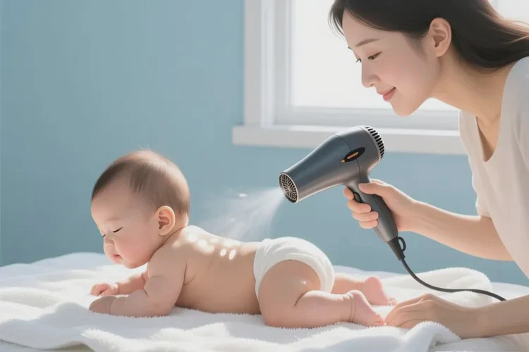 孩子屁股長濕疹可以治愈嗎(圖1)