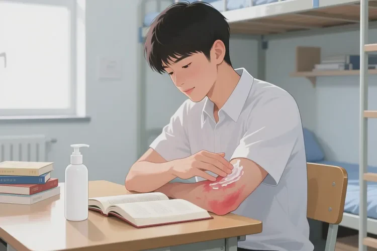 大學生手臂上經常起濕疹能靠自己自愈嗎(圖1)